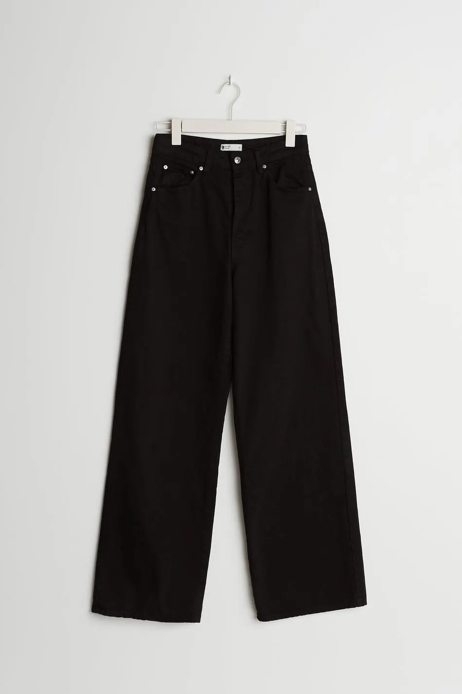 【gina】 wide jeans - Black - Women - Gina Tricot