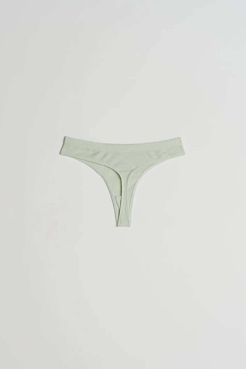 Milly string - Green - Women - Gina Tricot
