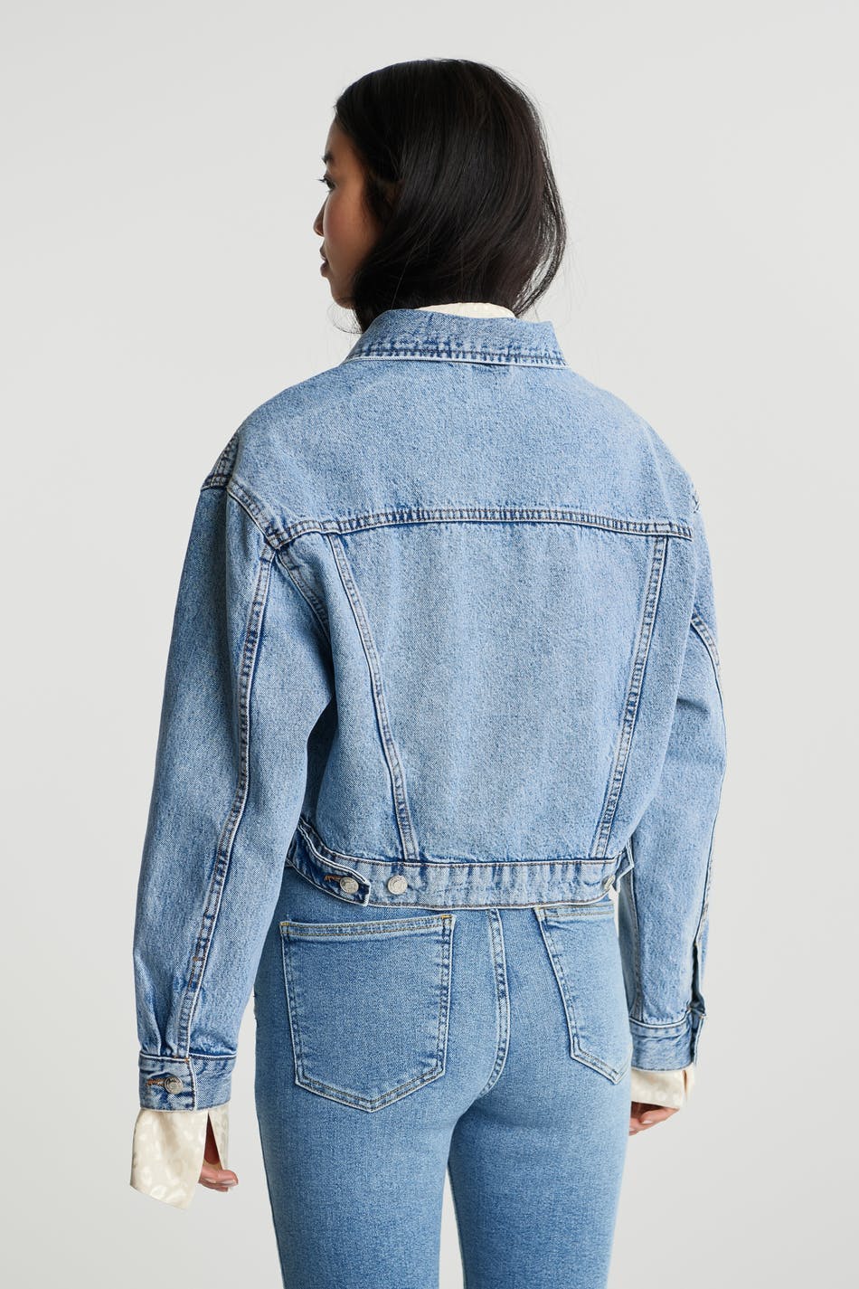 新品タグ付♡ gypsohila Cropped Denim Jacket Z SUPPLY CROPPED DENIM JACKET | Gypsy Teal