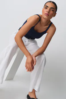 Tight Fit Rib Singlet
