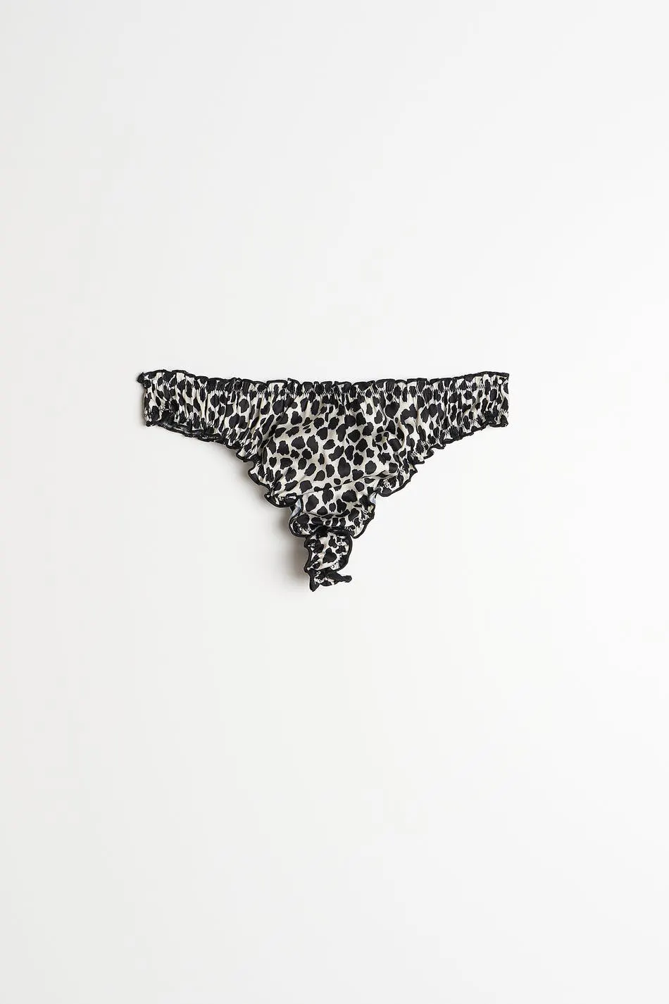 satin string - Brown - Women - Gina Tricot