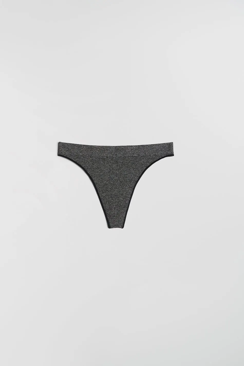 Freja seamless string - Grå - Dam - Gina Tricot