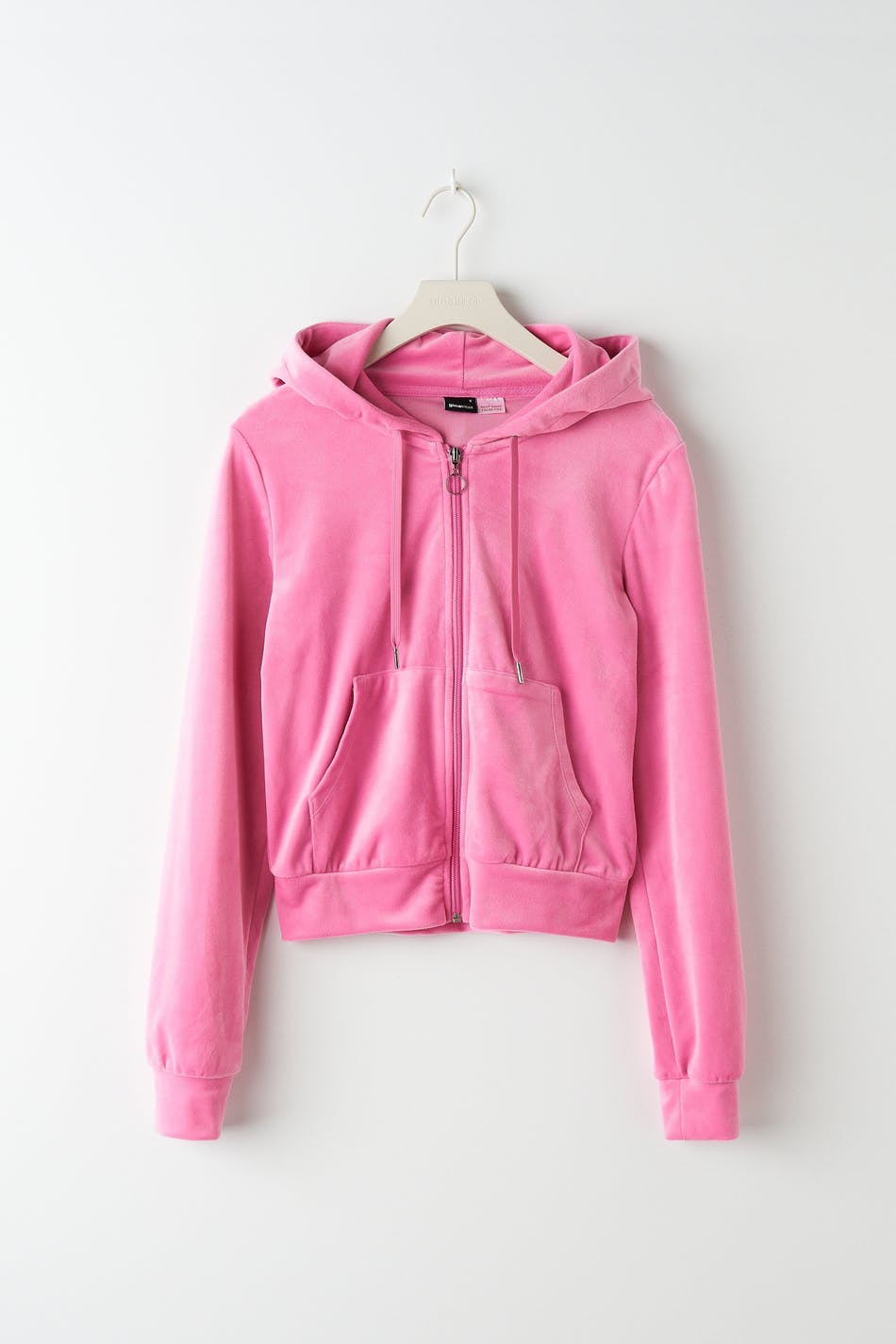 Pink Velour Hoodie Gina Tricot Velour Hoodie
