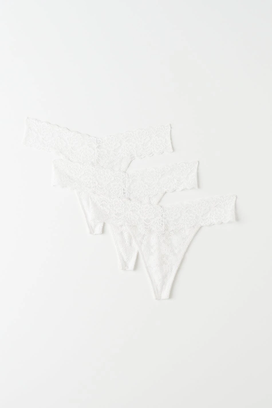Gina Tricot 3-pack lace string dam