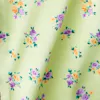Green ditsy