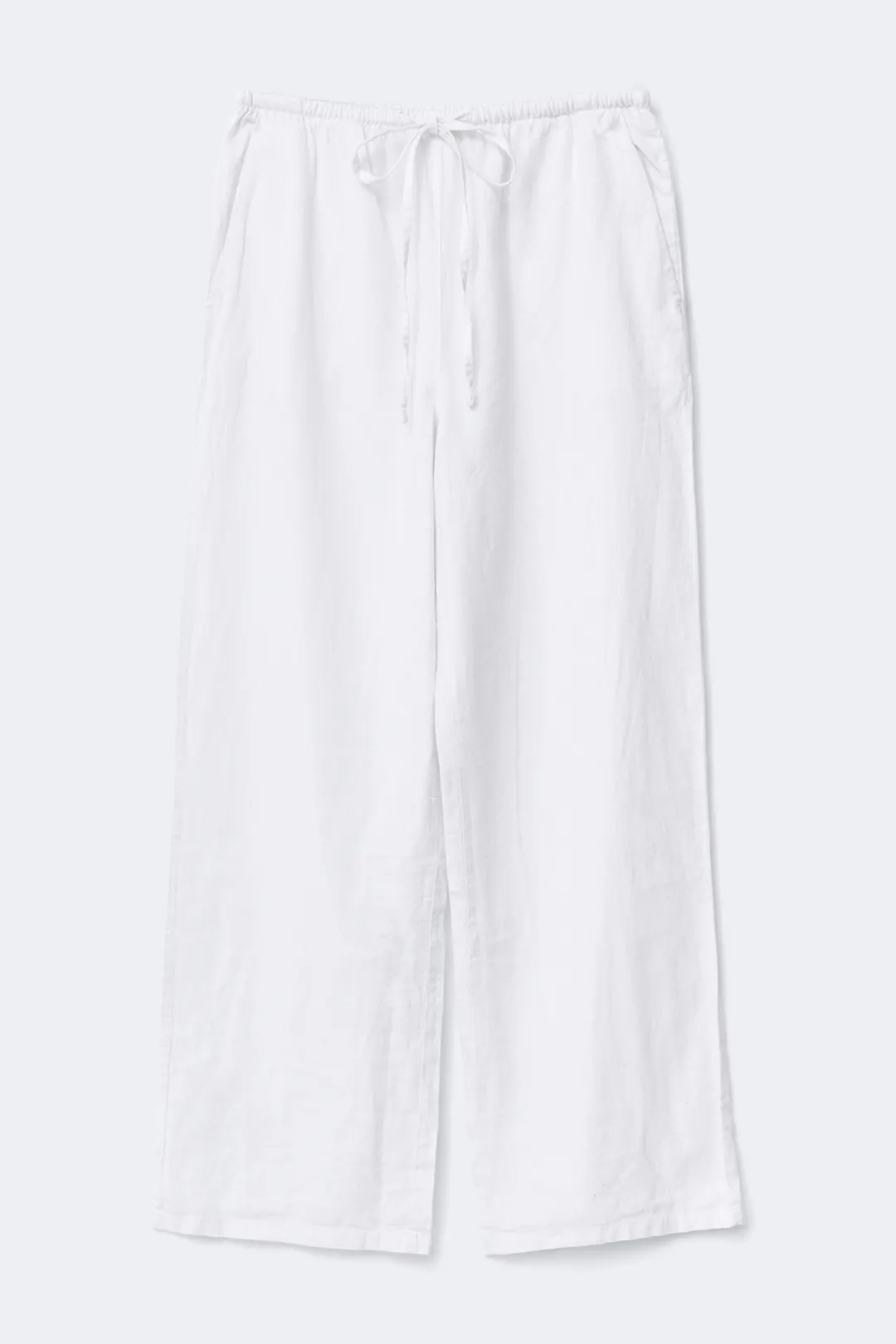Hetta Linen Tonal Embroidery Trousers