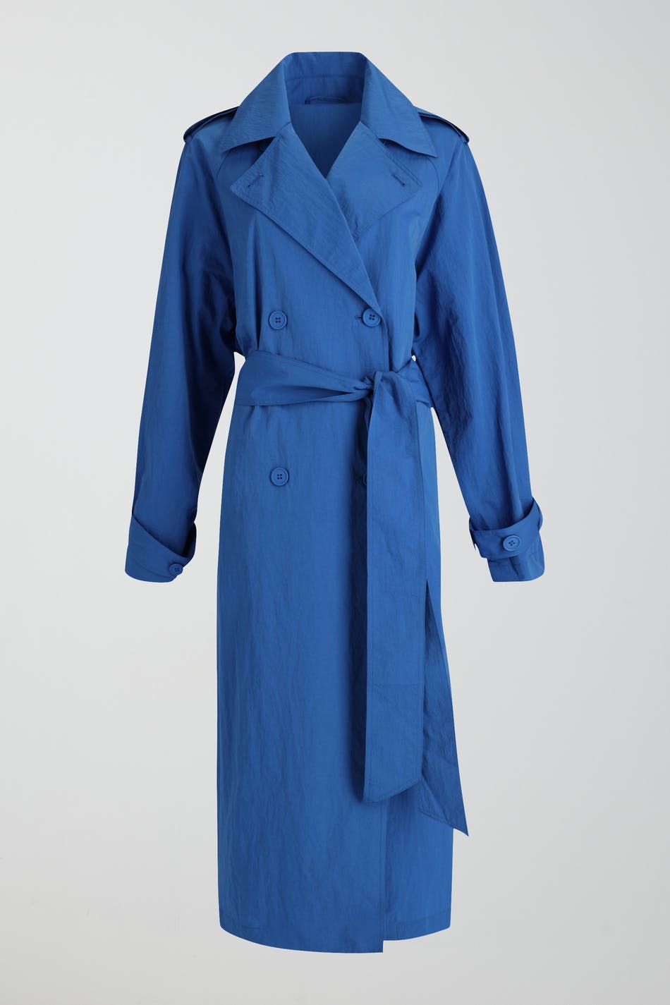 ジャケット・アウター meltthelady wing collar trench coat blue WynneCollection Spring Grommet Trench Coat - 22074105 | HSN