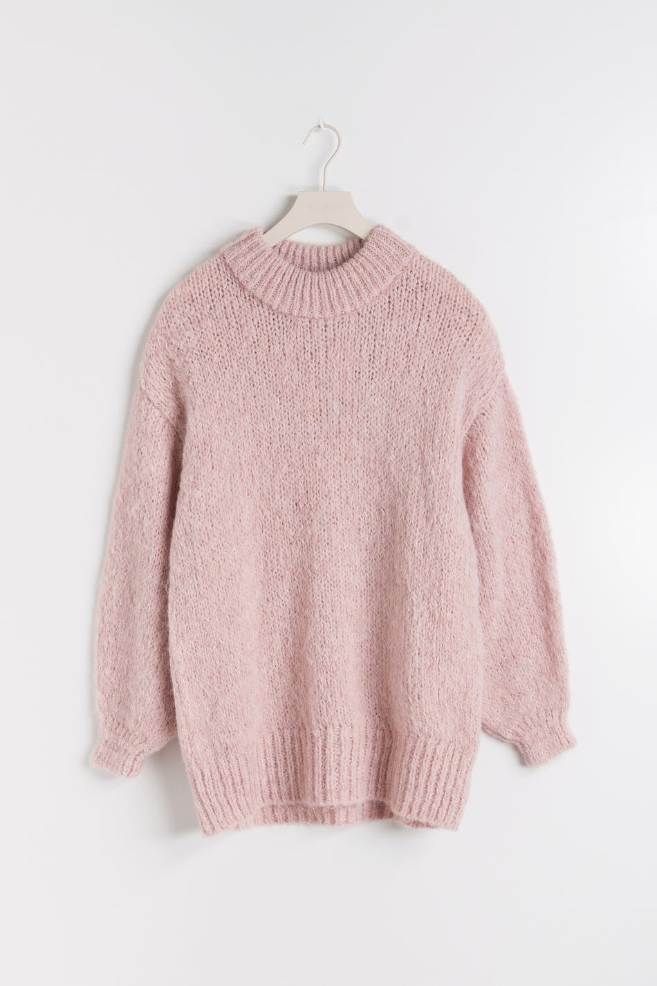 Chunky knitted sweater