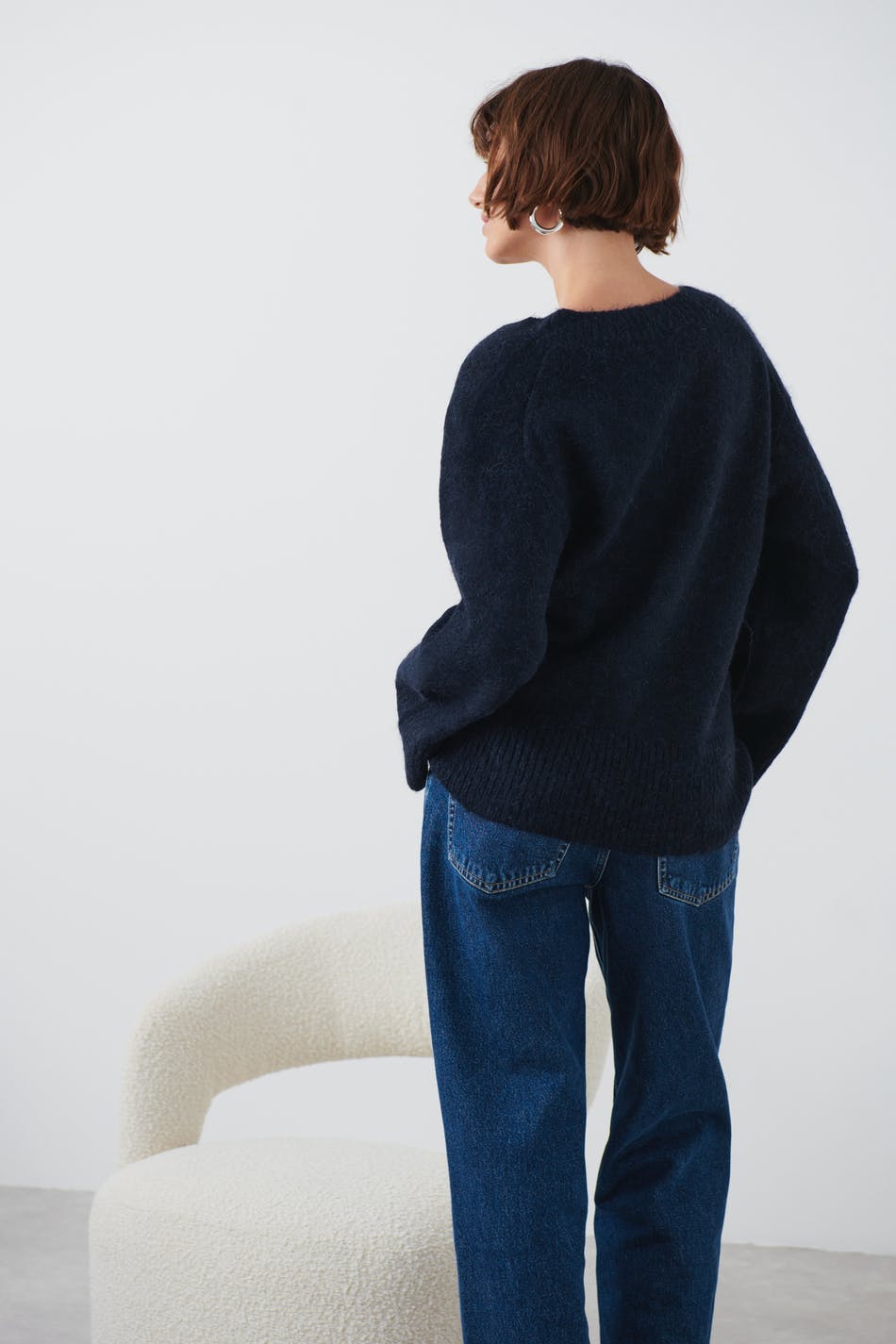 トップス unused 7G V-NECK KNIT 18aw Half Sleeve V-neck Knit Top [A37_MW25SS227] | AOKI GLOBAL