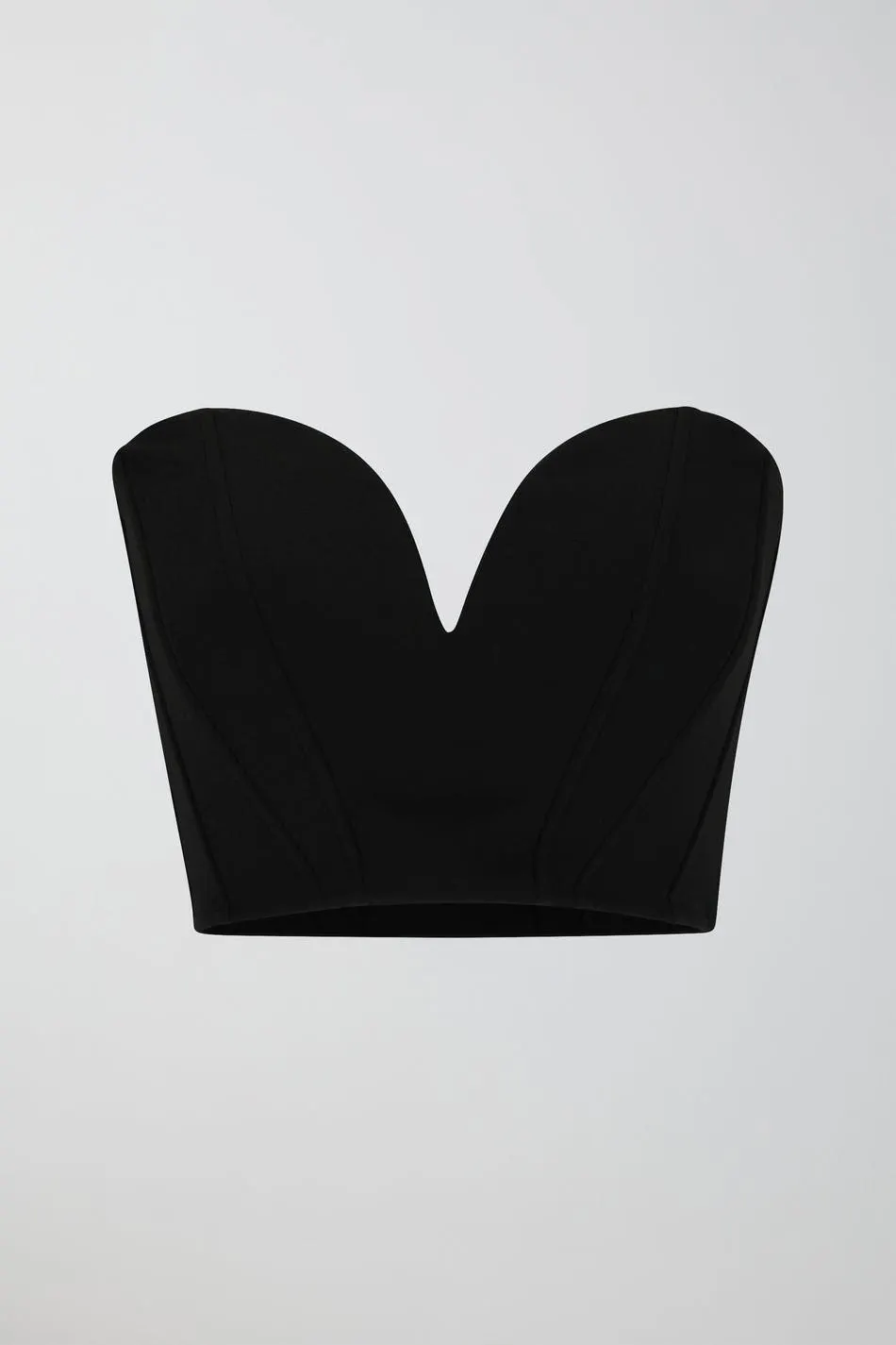 Corset wire top - Black - Women - Gina Tricot