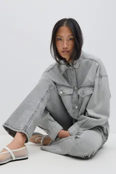 Oversize Denim Shirt