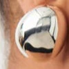 Shiny silver