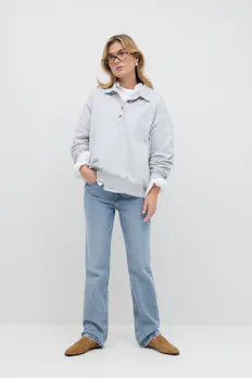 Mid Straight Jeans