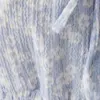 Baby blue ditsy