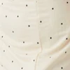 Cream dot aop