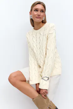 Cable Knitted Sweater