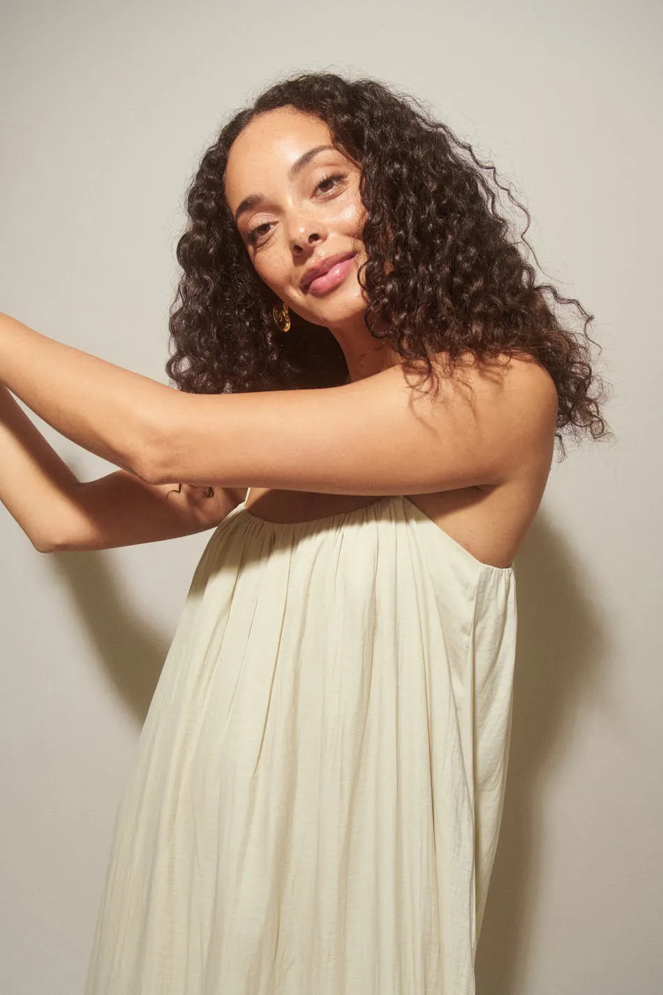 aidan mattox long beaded dress Aidan Mattox Illusion Crew Neck Cap Sleeve Zipper Back A-Line Beaded Mesh  Dress main image 1