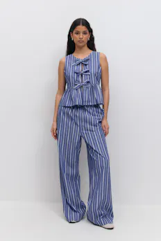 Cotton Poplin Trousers