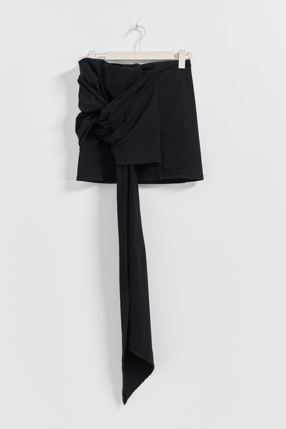 Wonny Ribbon Black denim skirt XL 新品 Wonny Ribbon【即納】(残りS・M・L) Black denim skirt (bl
