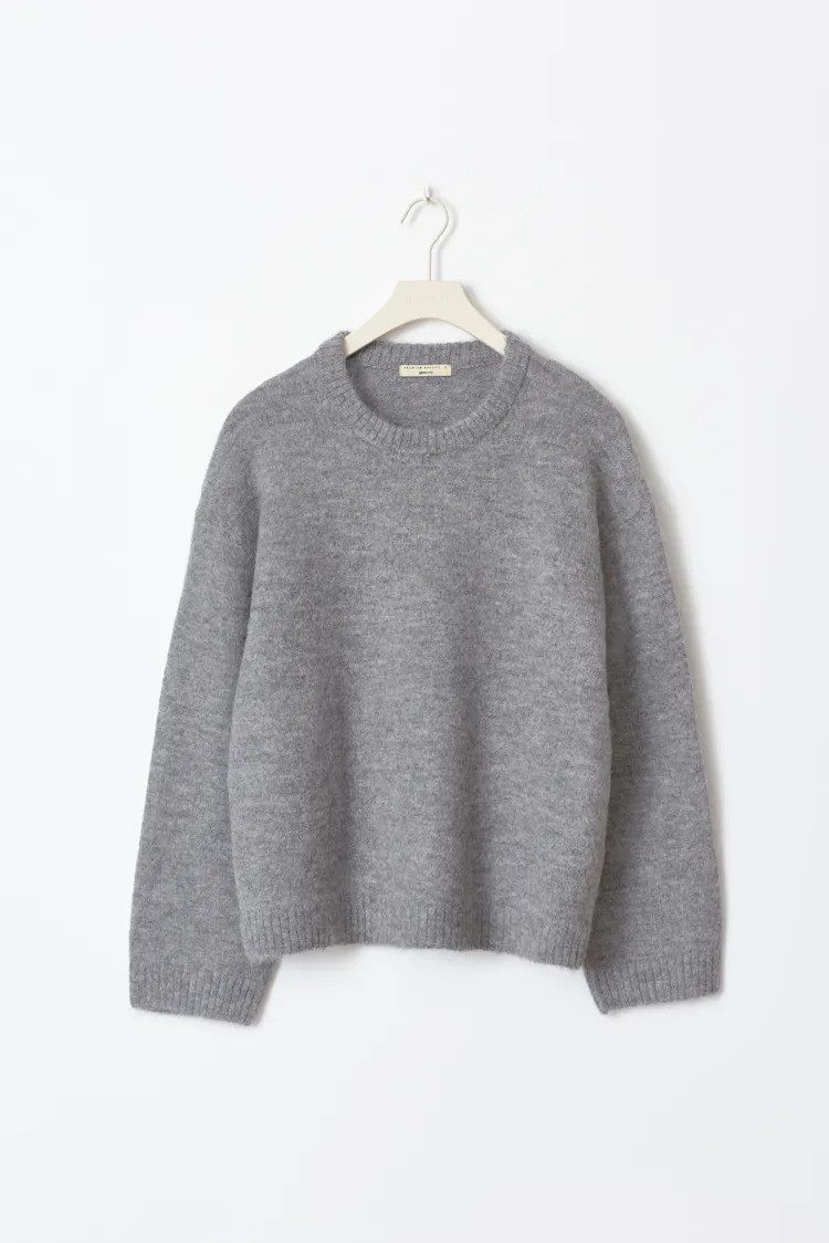 Teflon coated crew neck knitted sweatshirt - Geena