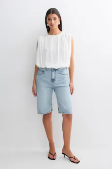 Baggy Denim Shorts