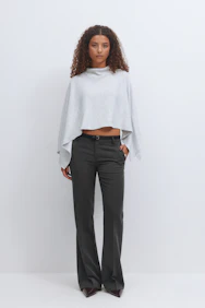Relaxed Bootcut Trousers