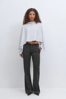 Relaxed Bootcut Trousers