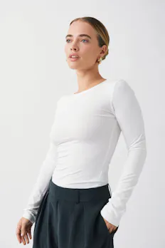 Soft Touch Crew Neck Top
