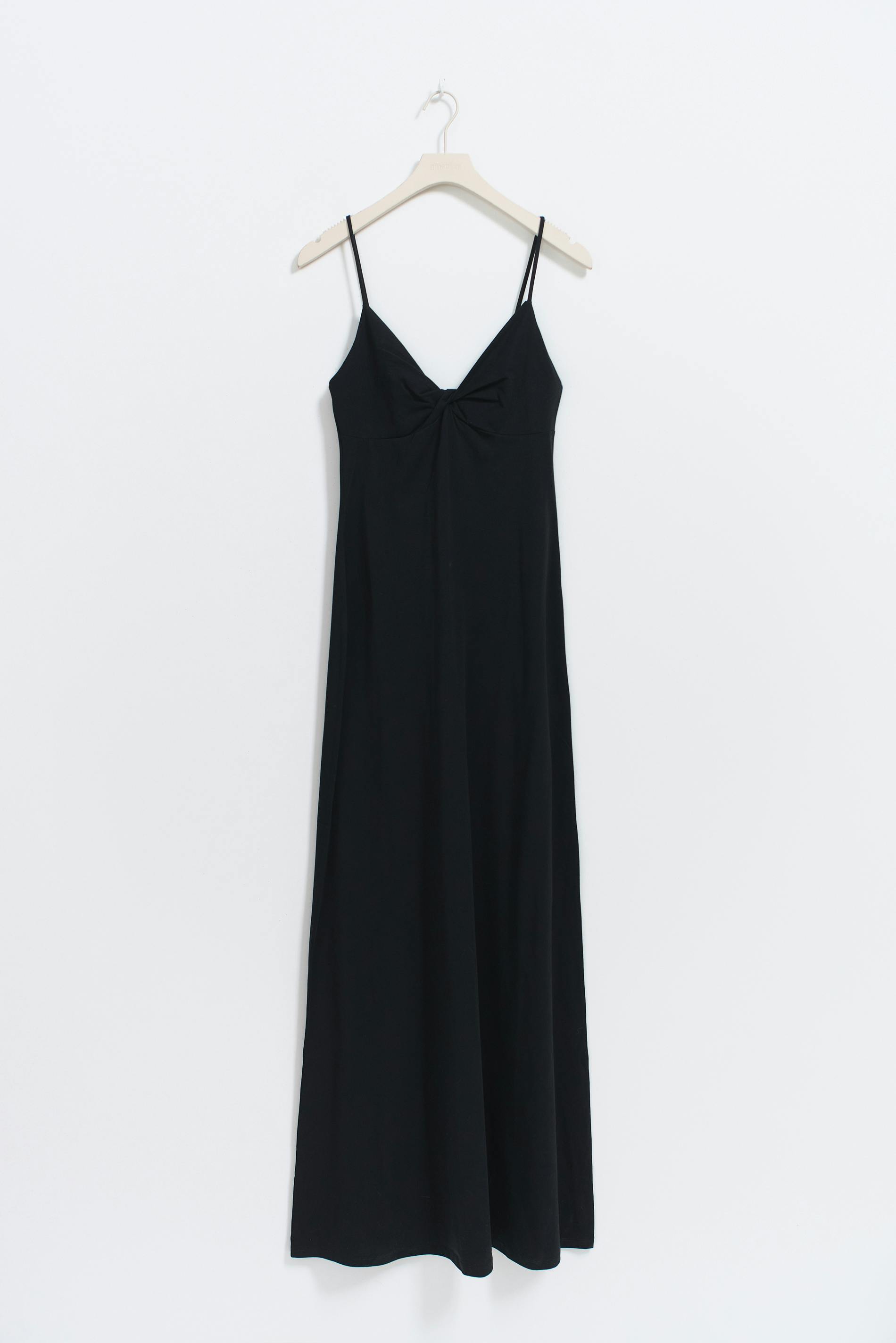 Twisted strap dress Zwart Dame Gina Tricot - Main Image