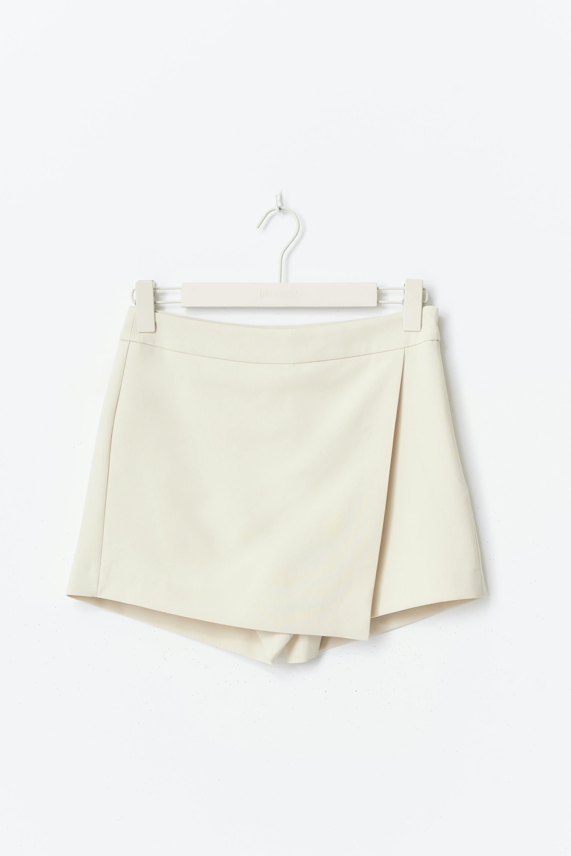 Mini Skirt Skort Beige Zando Low Waist Mini Cargo Denim Skirt With