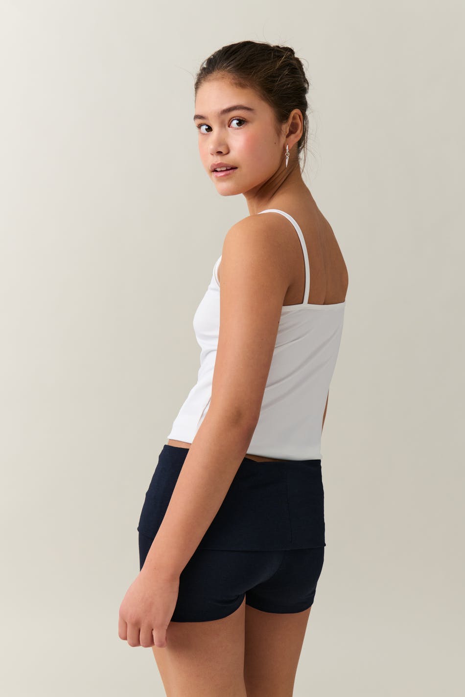 y low waist yoga shorts - Main Image