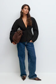 Sculpted Blazer