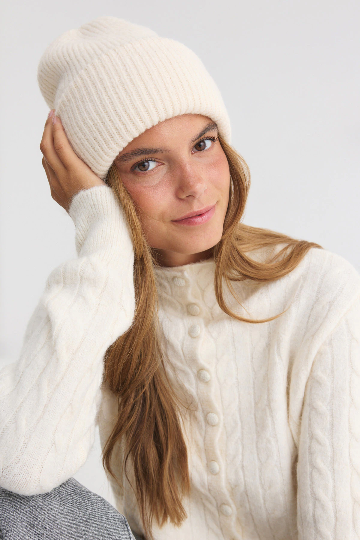 Gina Tricot Rib beanie mössor dam