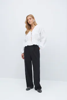 Tailored Wide Trousers