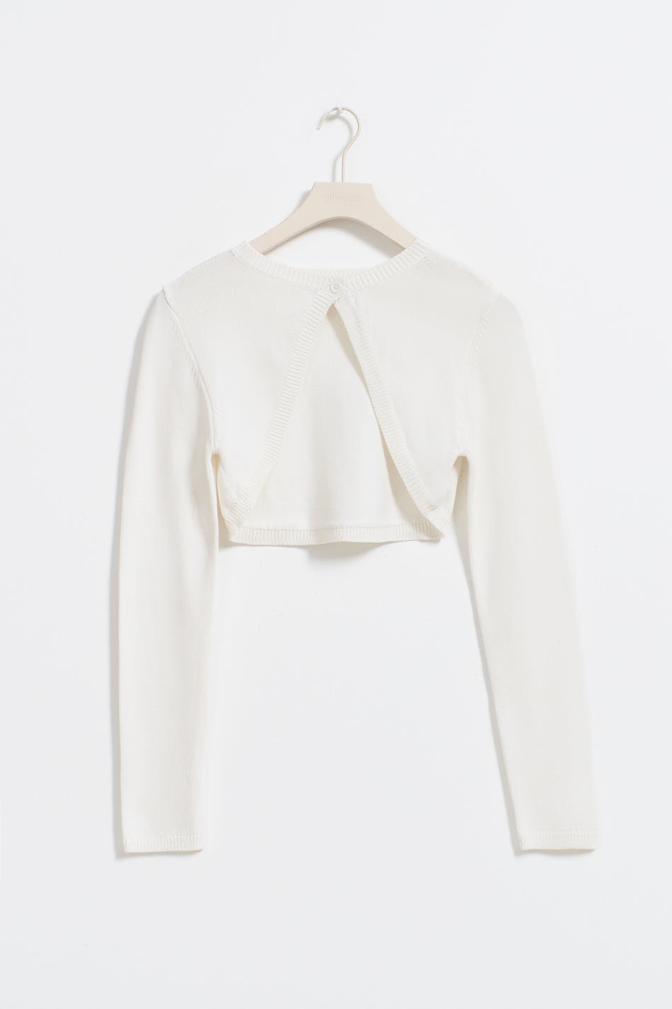 Knitted bolero White Women Gina Tricot