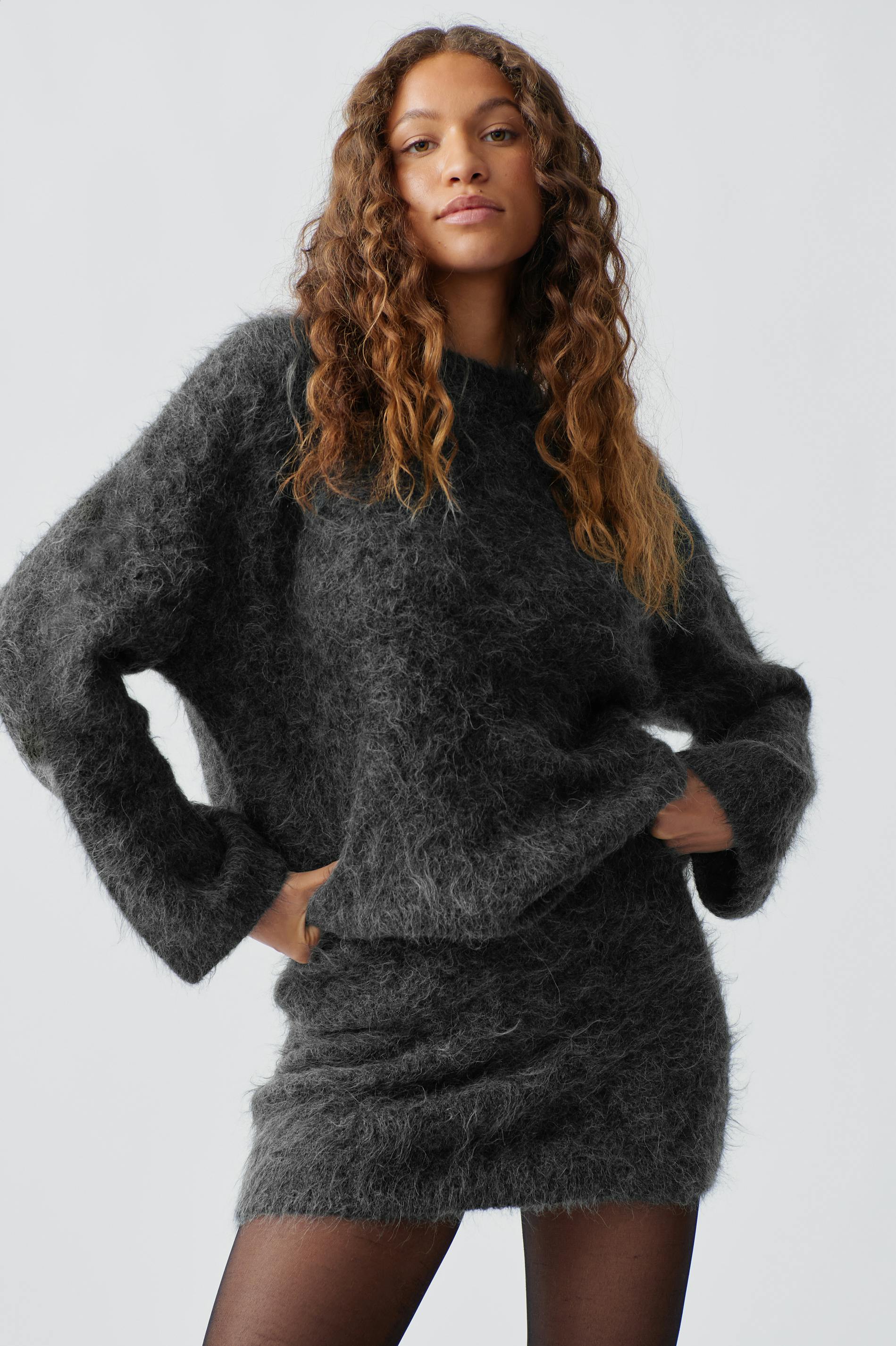 Alpaca blend sweater hotsell