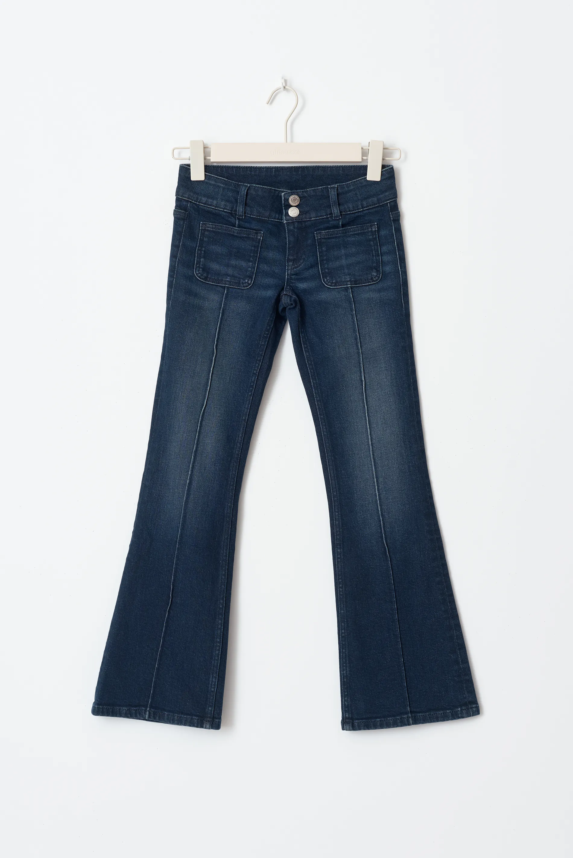 Pleated Flare Jeans Bl Gina Tricot pleated-flare-jeans-bl-gina-tricot
