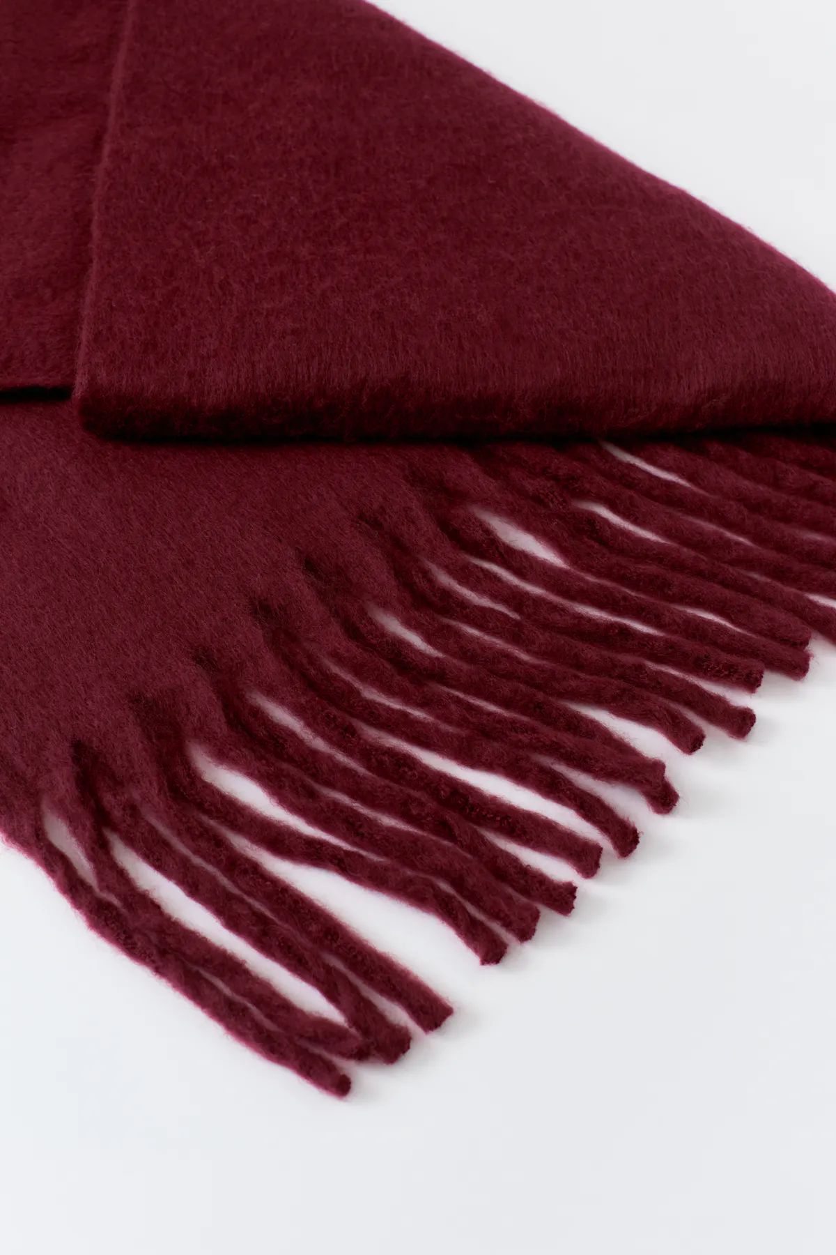 Soft chunky scarf - Röd - Dam - Gina Tricot