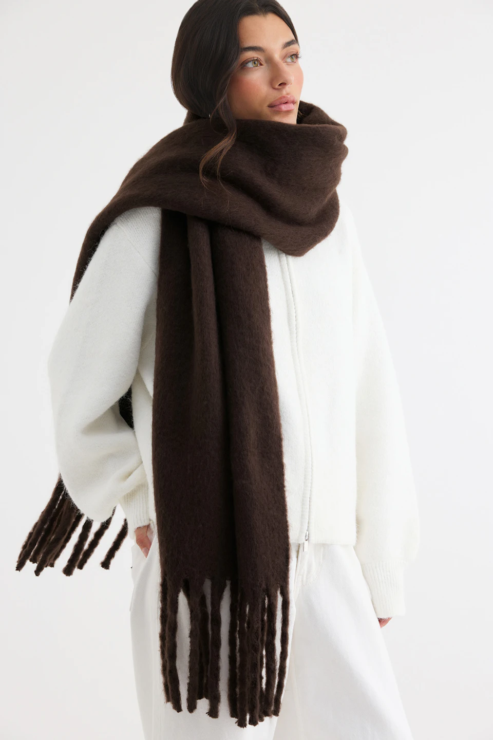 Soft chunky scarf