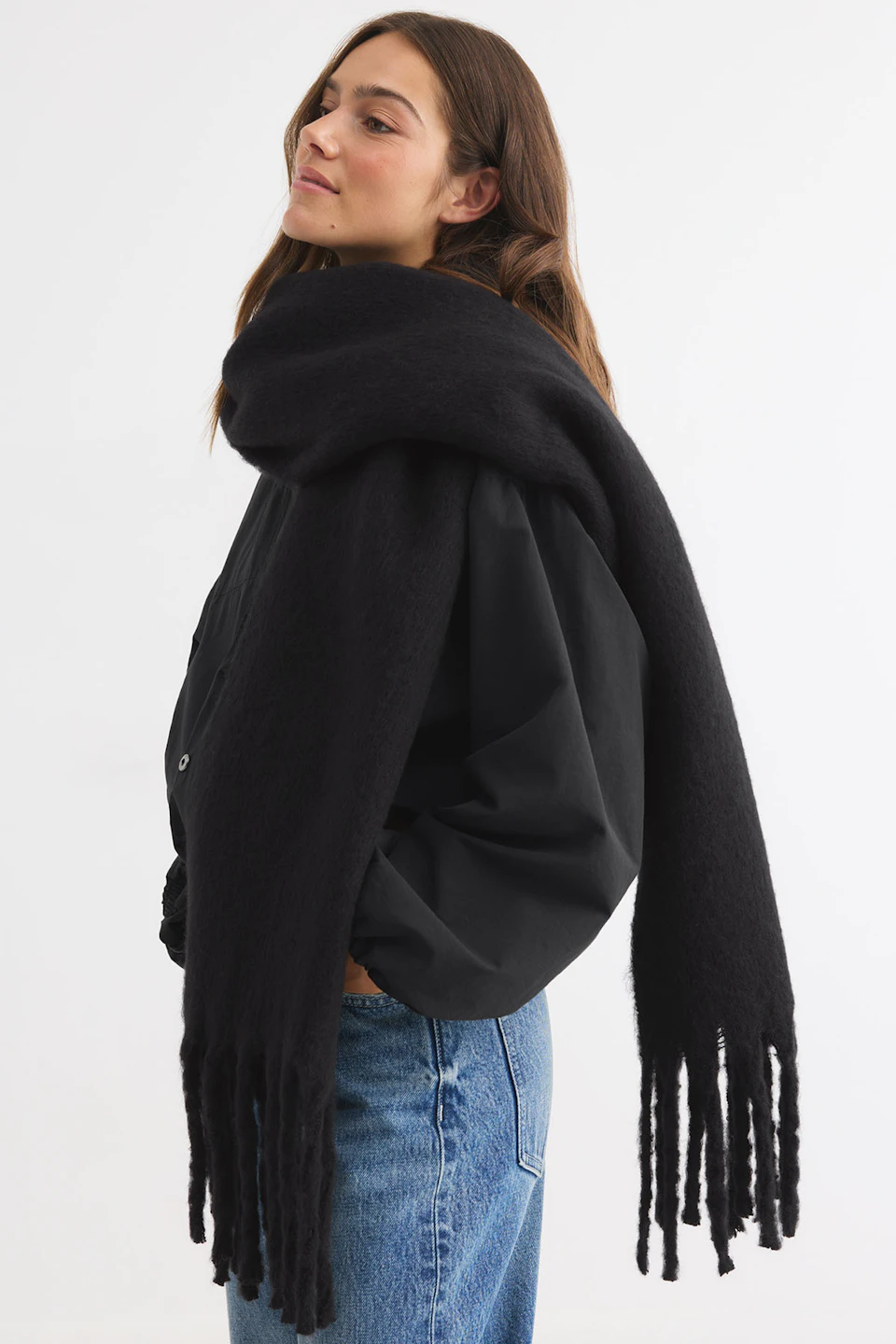 Soft chunky scarf