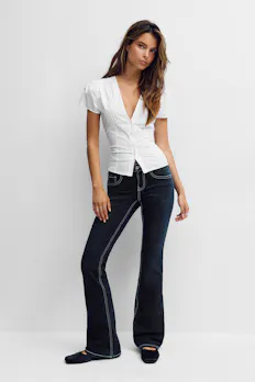 Y2k Low Bootcut Jeans