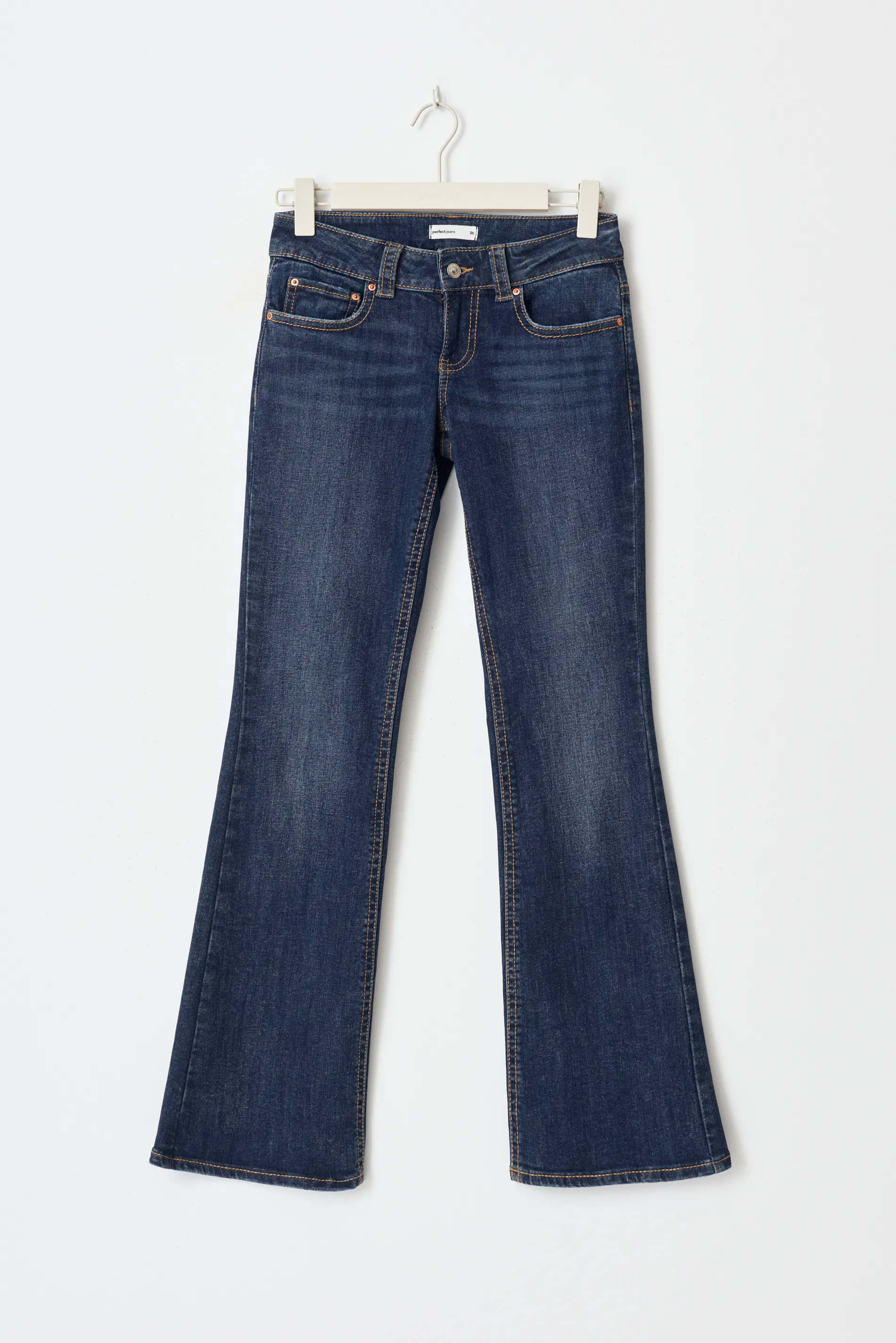 Y2k low bootcut jeans - Blue - Women - Gina Tricot