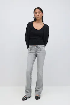 Y2k Low Bootcut Jeans