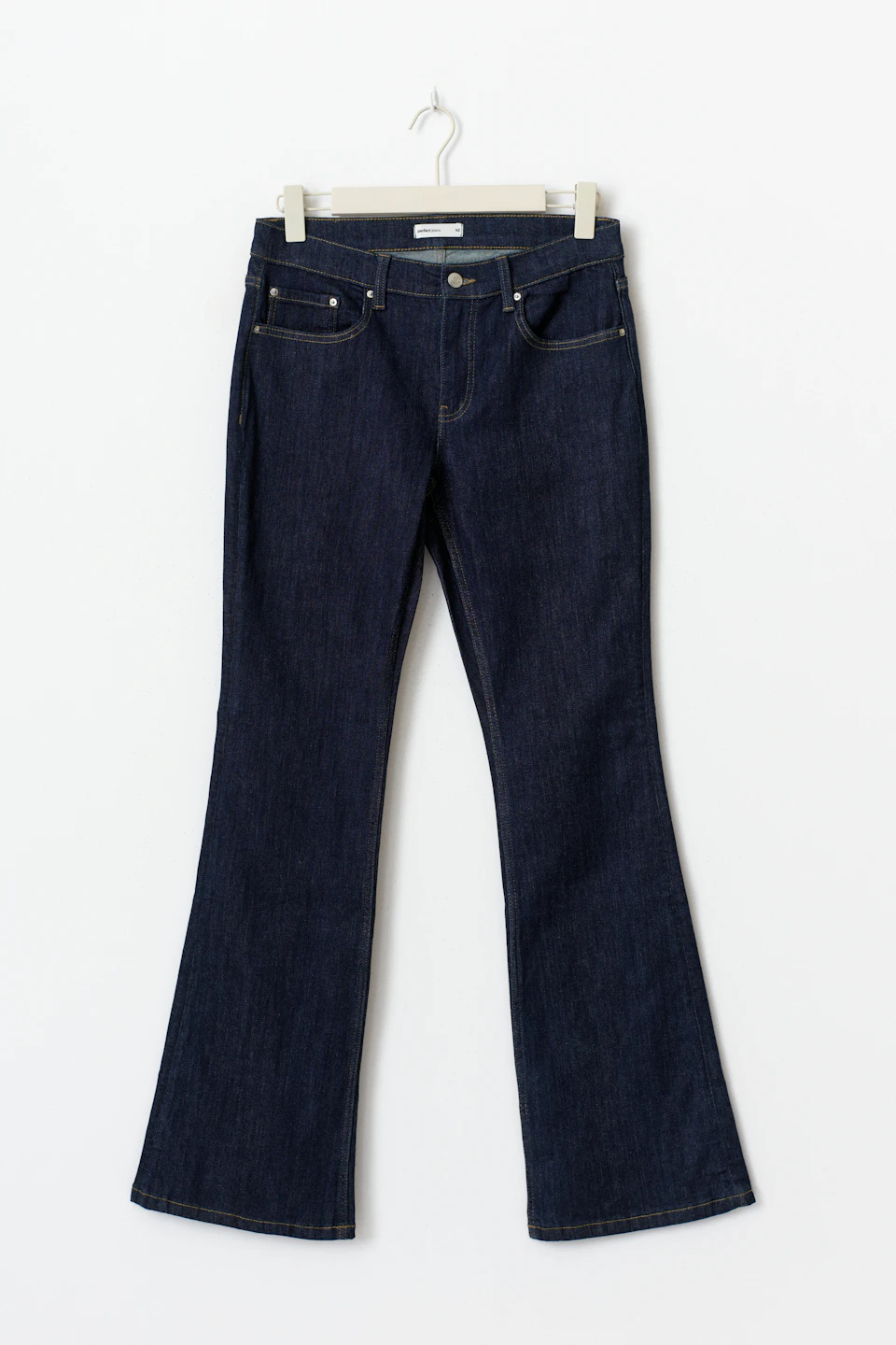 Low petite bootcut jeans