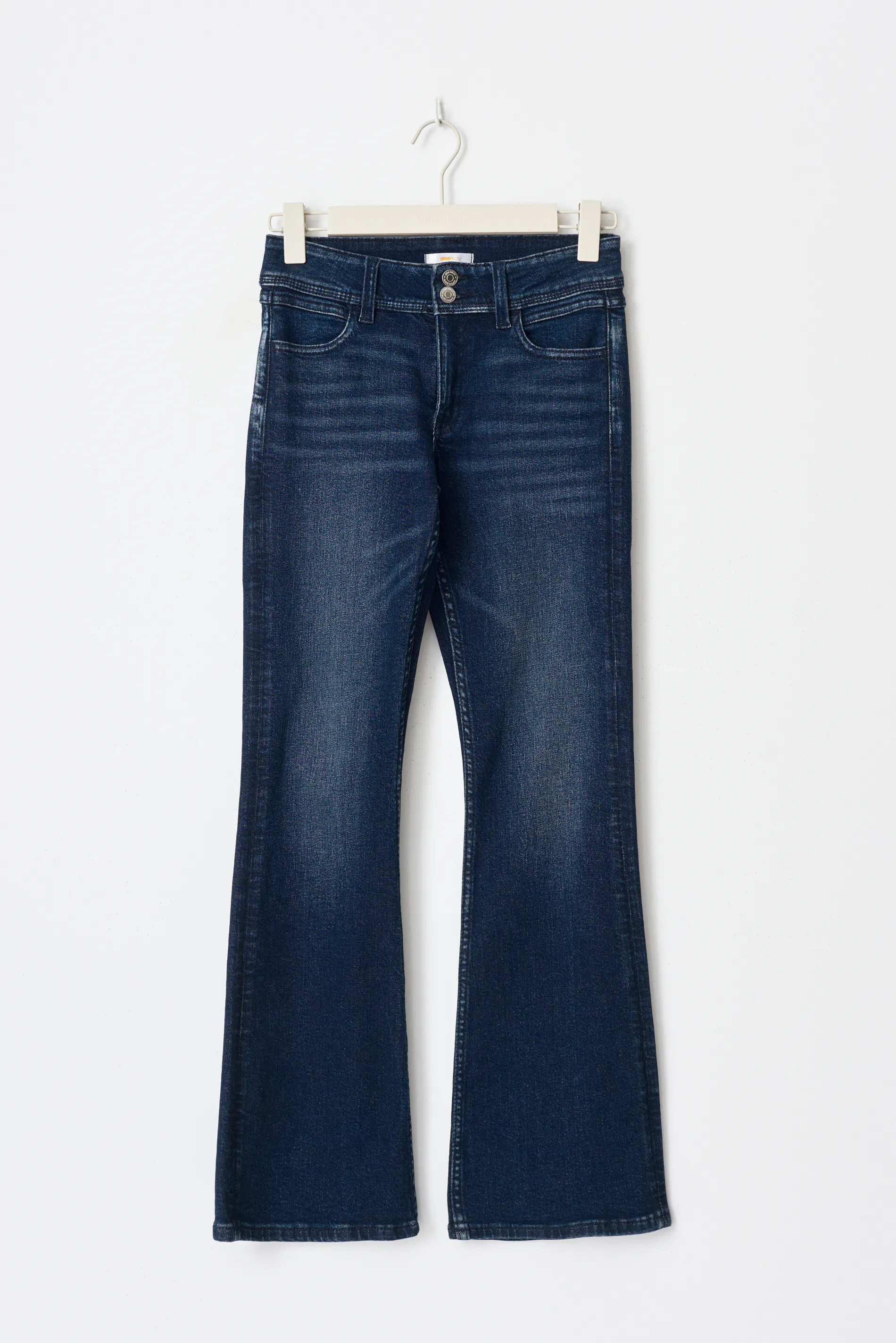 mid bootcut jeans - Blue - Gina Tricot