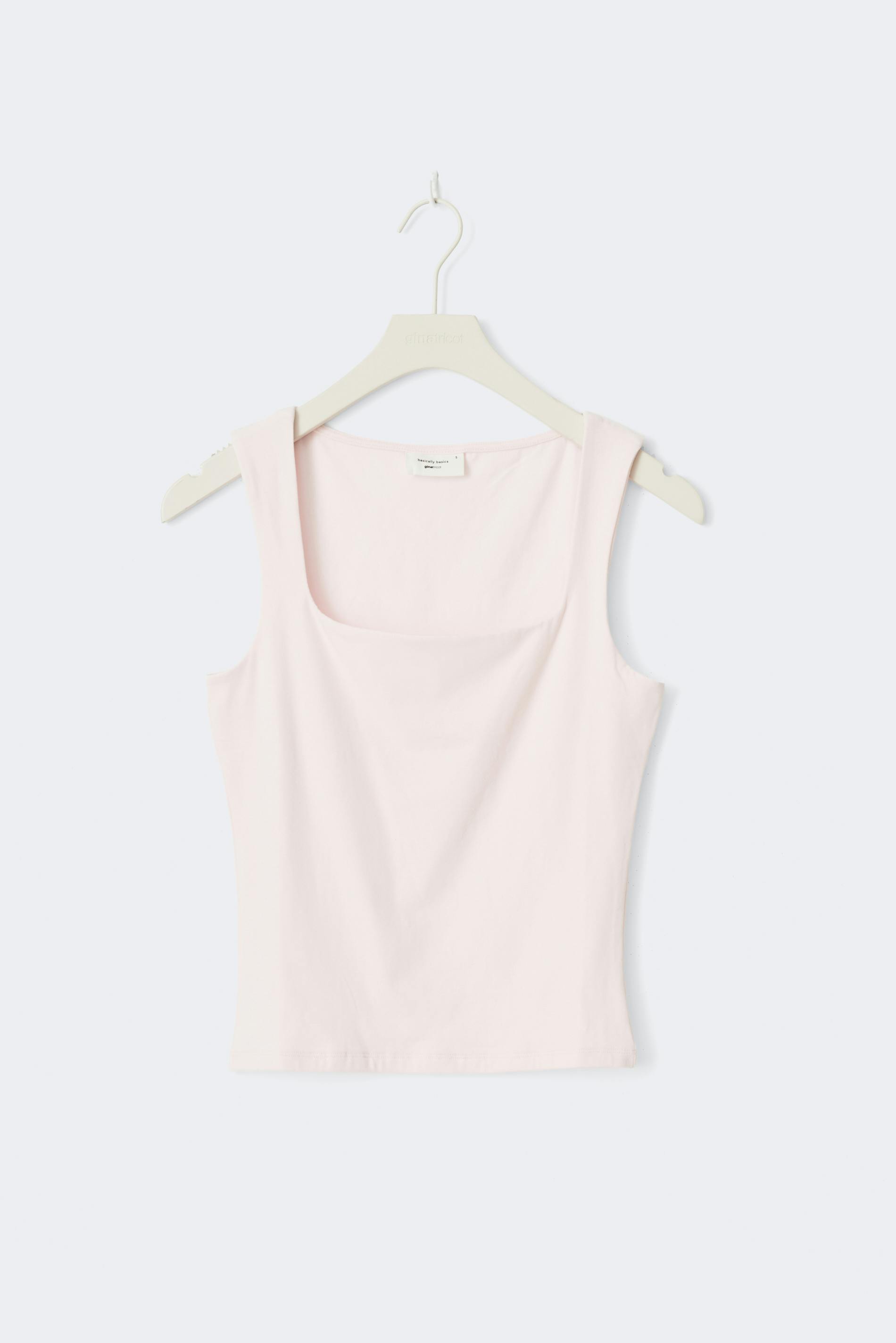 Square neck tank top