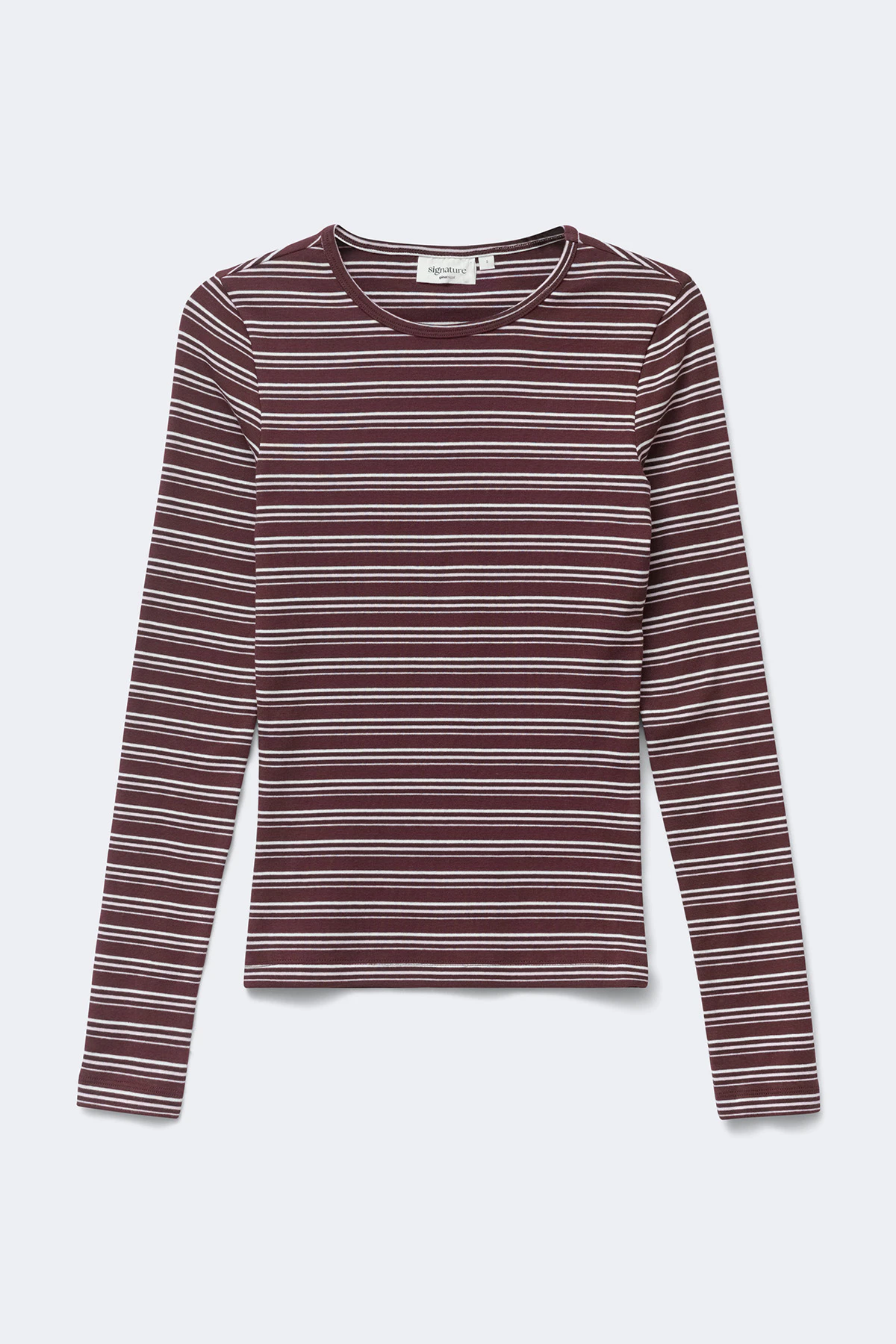 Gina Tricot Tight fit long sleeve top t-shirts dam – bild 4