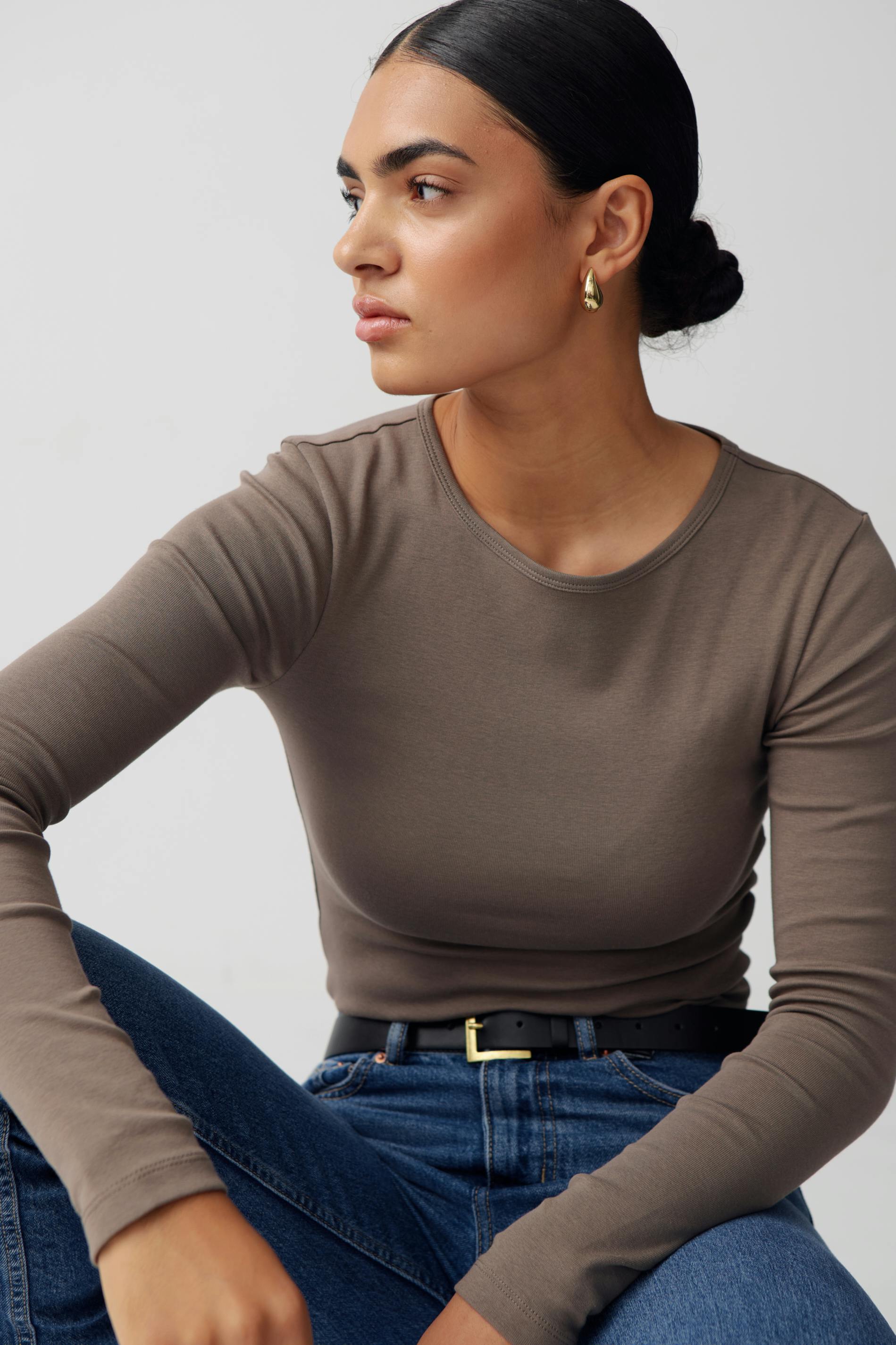 Läs mer om Basic long sleeve top