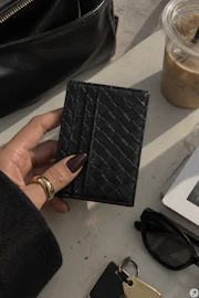 Braided card holder
