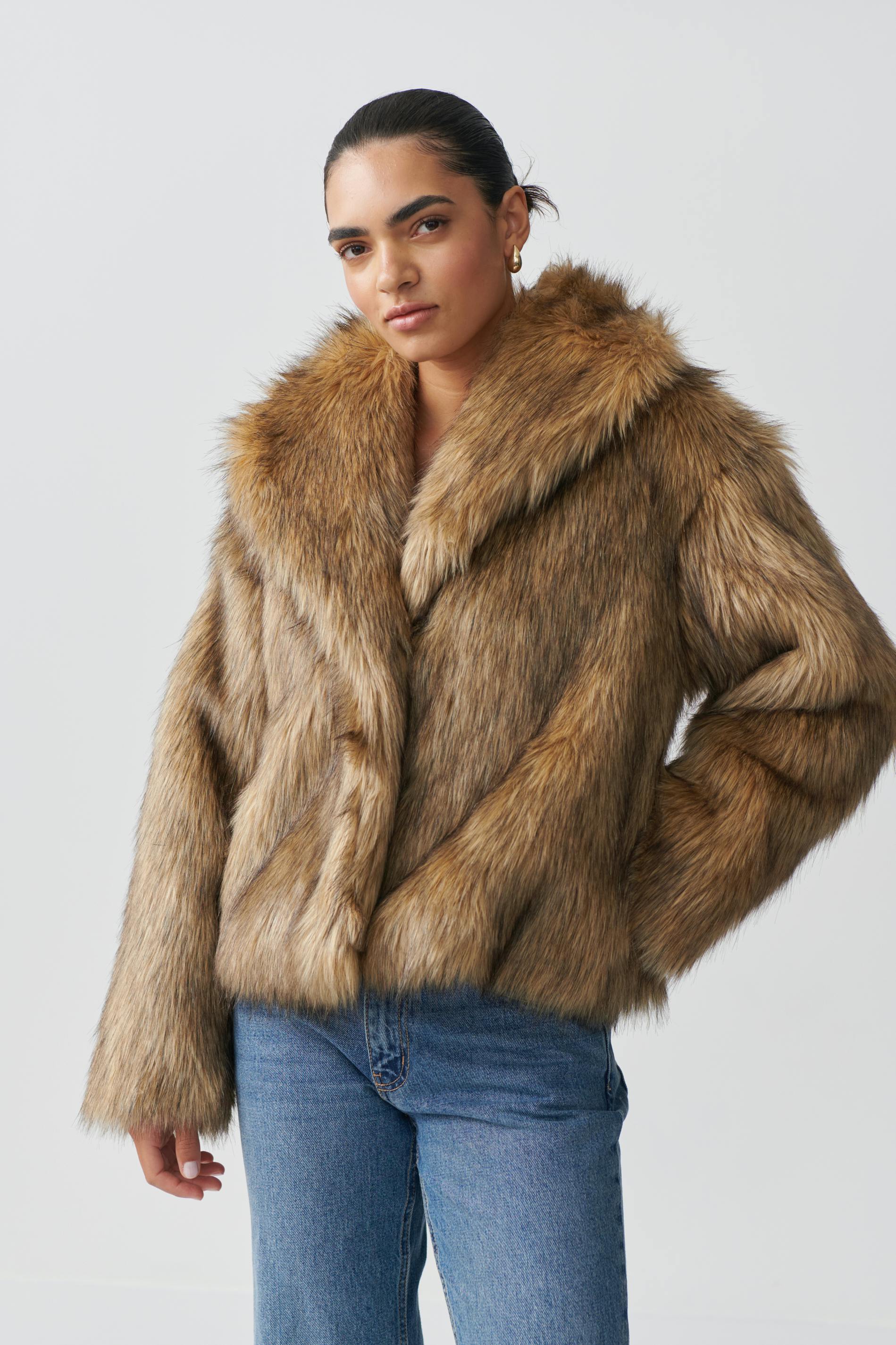 Faux good Fur Coat